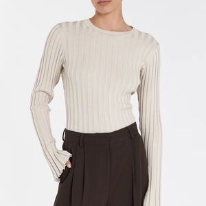 DISSH ADA Stone Long Sleeve Knit Top (Sold Out)